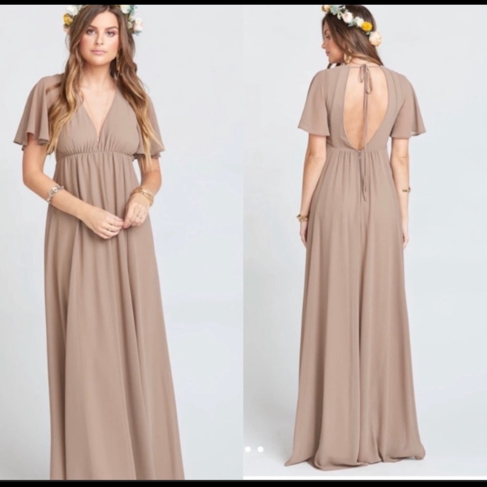 Show Me Your Mumu Faye Flutter Maxi Dress